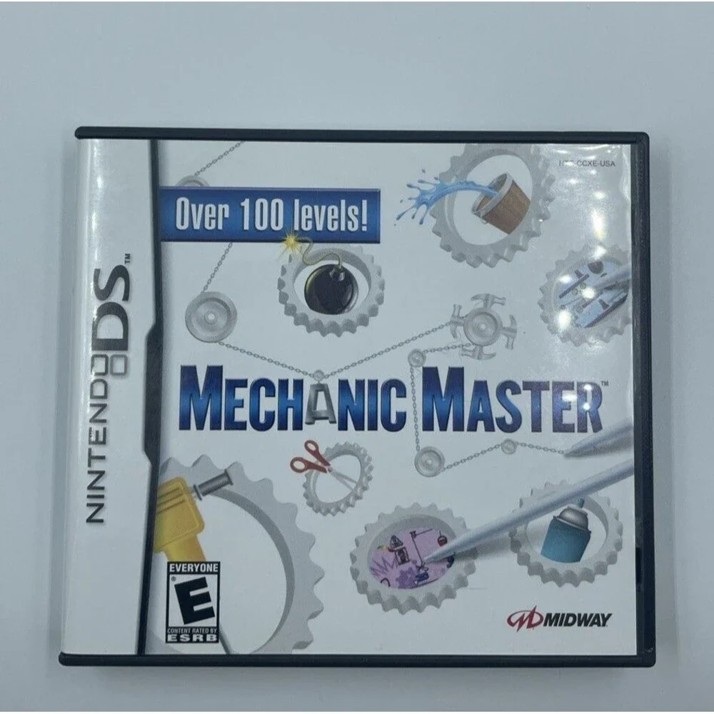 MECHANIC MASTER Nintendo DS -NO GAME- Box Case And Manual Only!